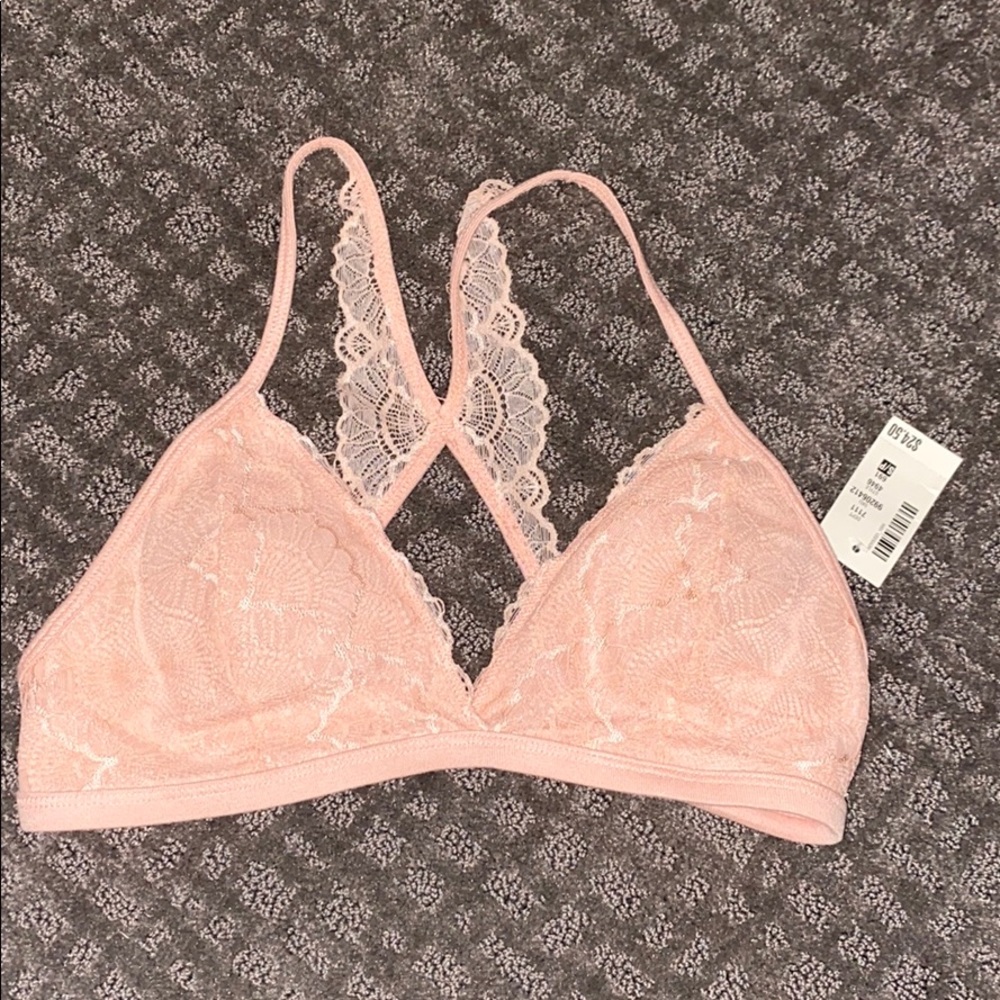 Pink bralette